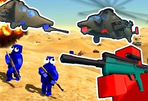 Battle Field Red Blue War – Play the Team Shooter Game Online