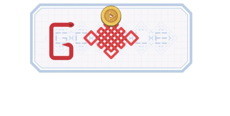 Chinese New Year Snake Google Doodle – Play the Snake Game Unblocked