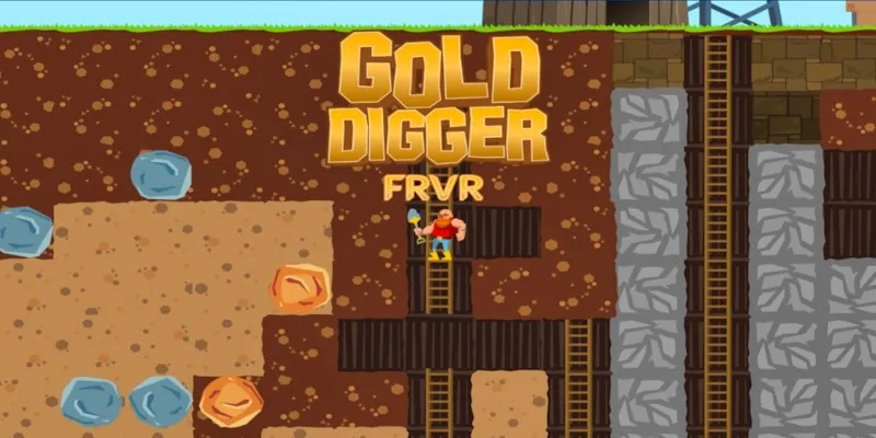 Gold Digger FRVR – Play Mining Game Online Free