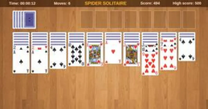 Spider Solitaire Free - Play the Game Unblocked Online