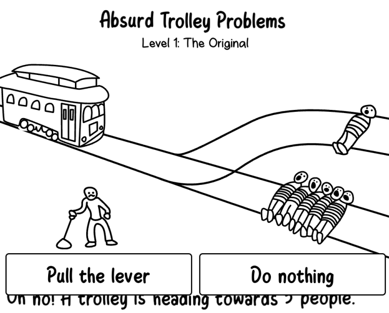 Absurd Trolley Problems