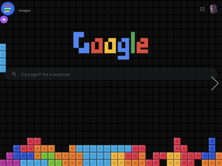 Google Tetris Arcade Game