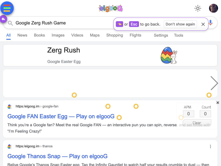 Google Zerg Rush